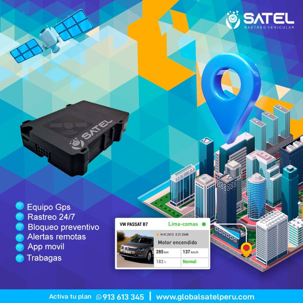 gps para vehiculos en peru global satel peru